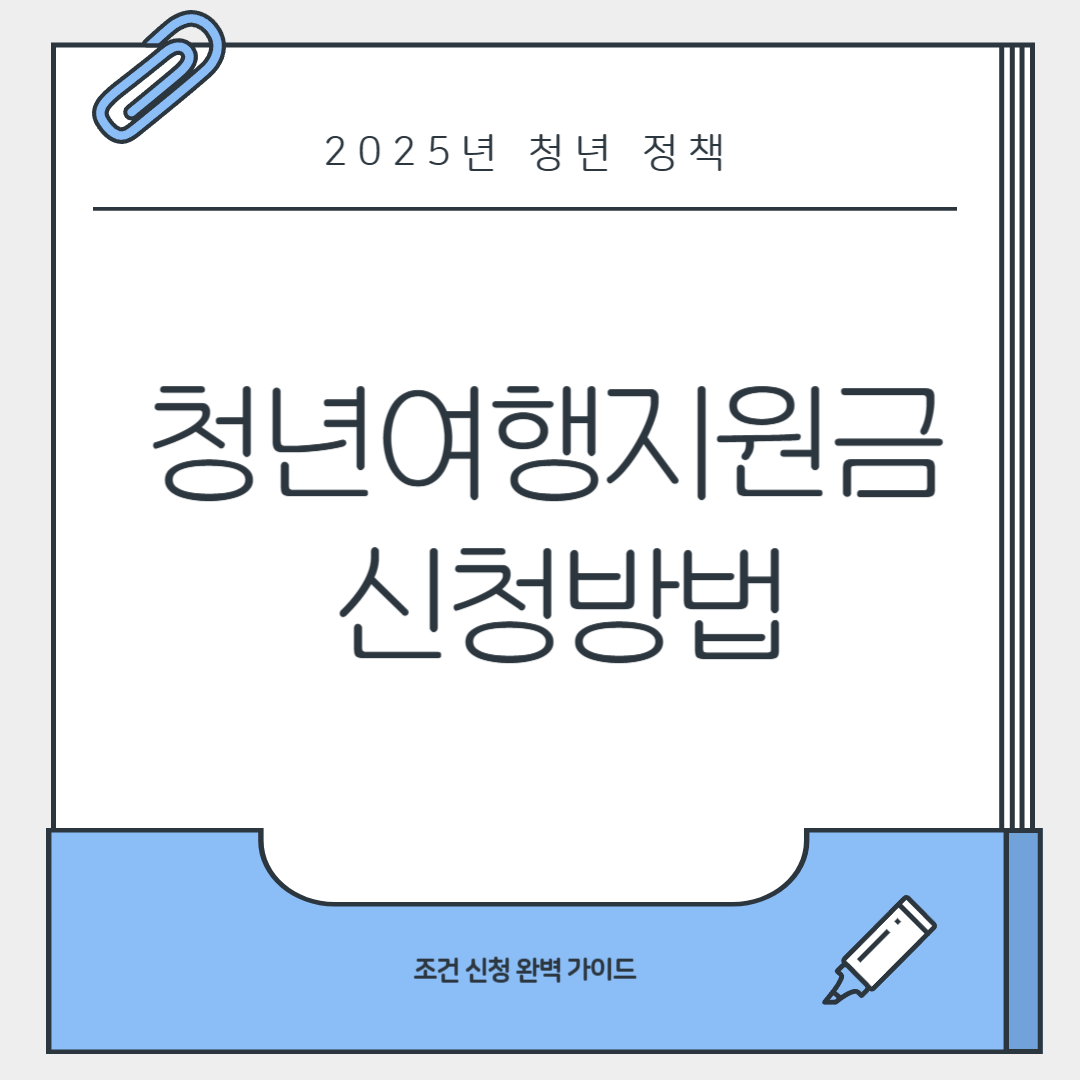 청년여행지원금