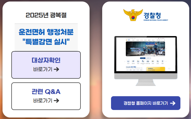 광복절 특사 음주운전