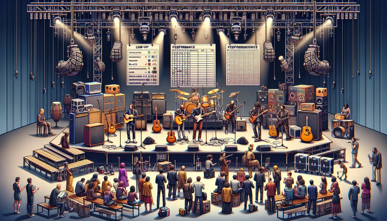 라인업 및 공연 구성