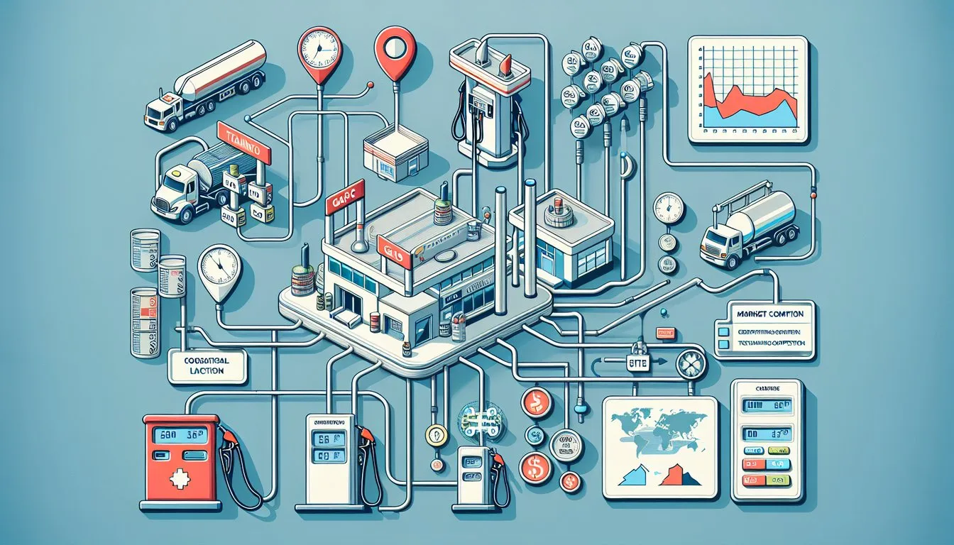 주유소별 가격 차이의 구조적 원인