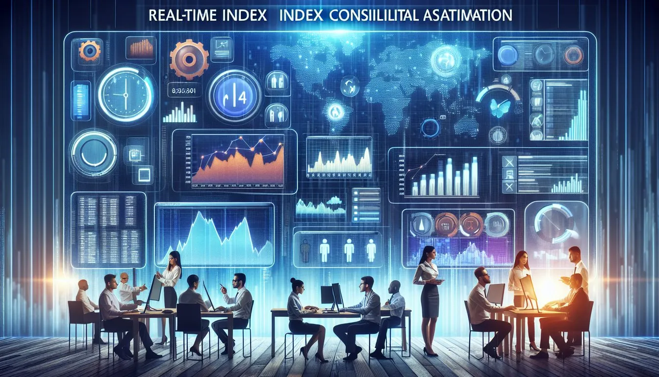 실시간 지수 조회처와 데이터 특성
