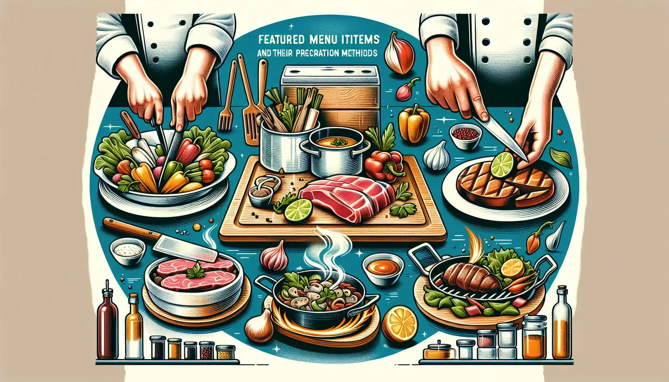 대표 메뉴 구성과 조리 방식의 특징
