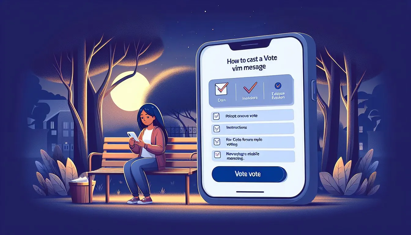 문자투표 실전 입력 가이드