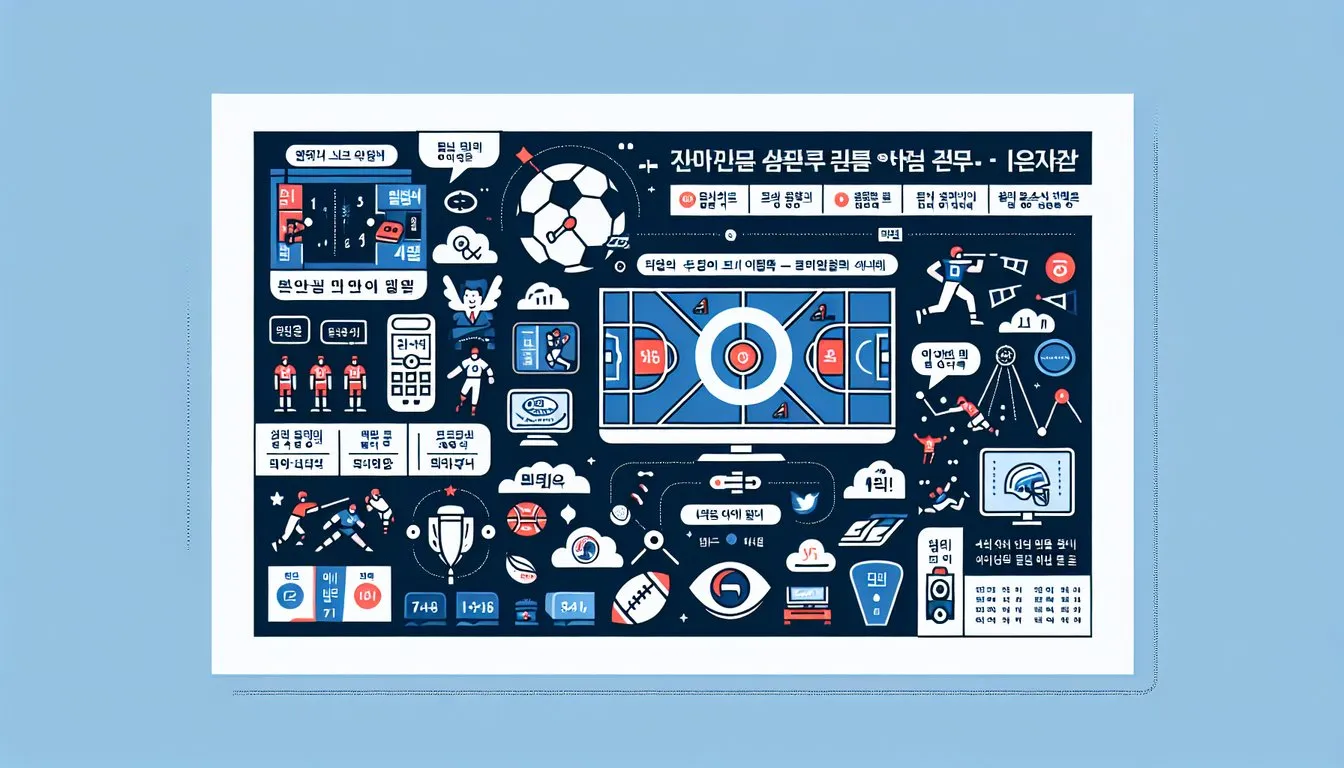 경기 개요 및 중계 채널 안내입니다