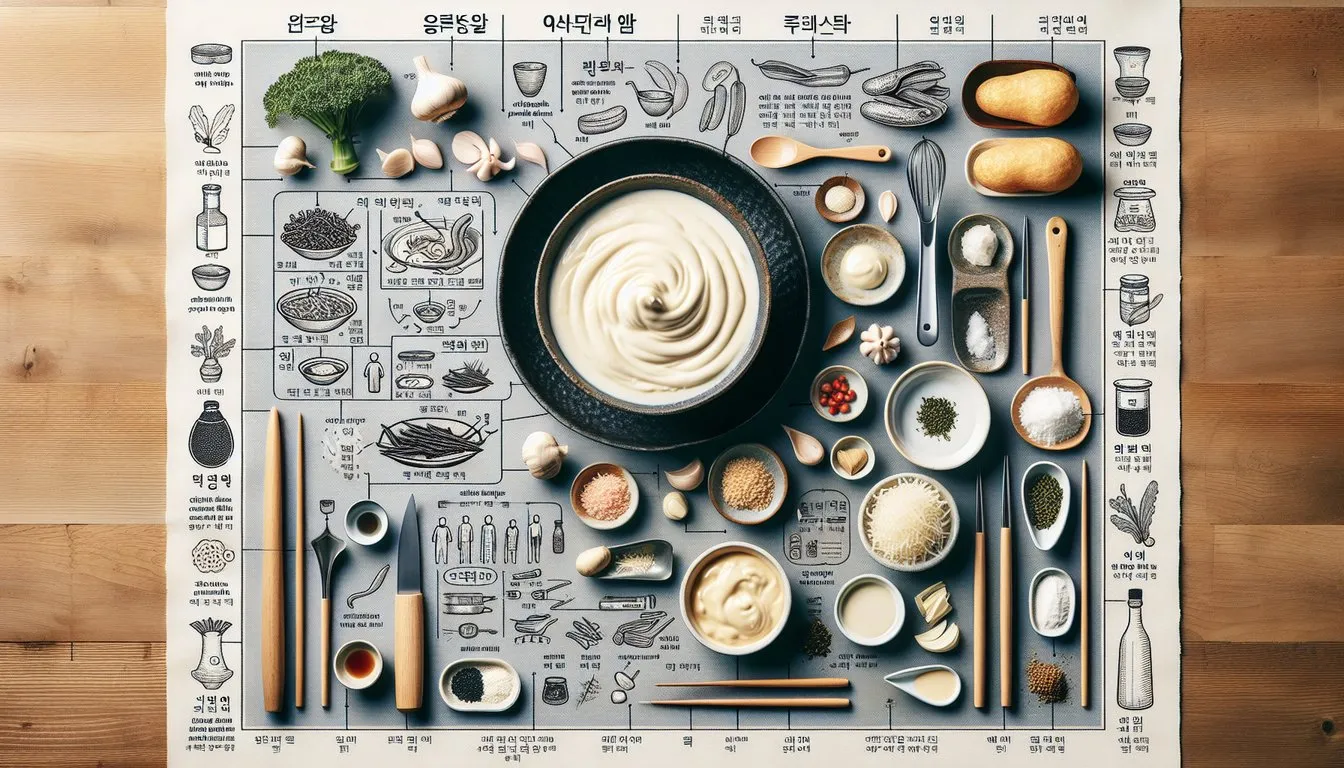 하얀짜장의 정의와 조리 원리입니다