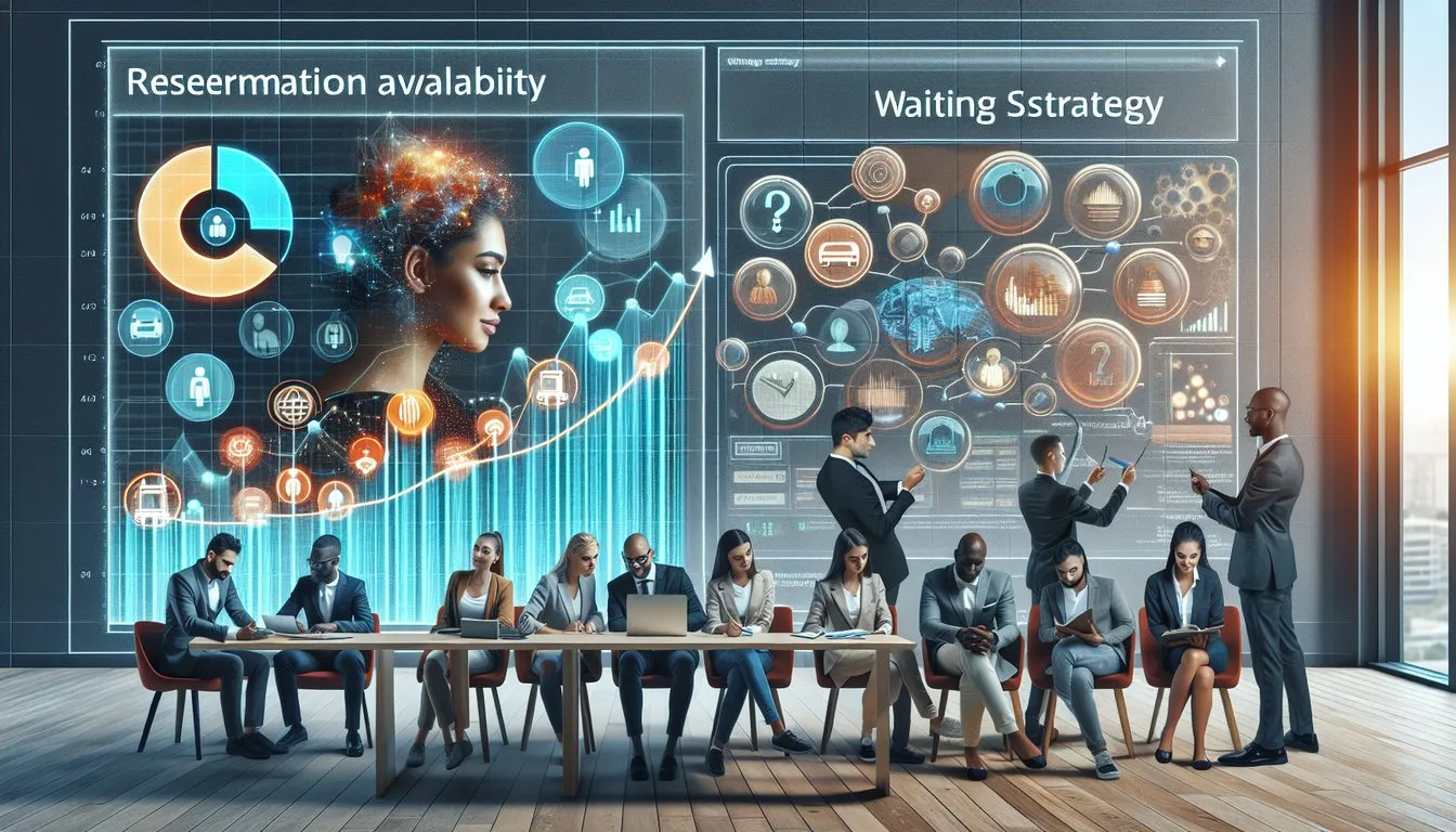 예약 가능성 및 웨이팅 전략
